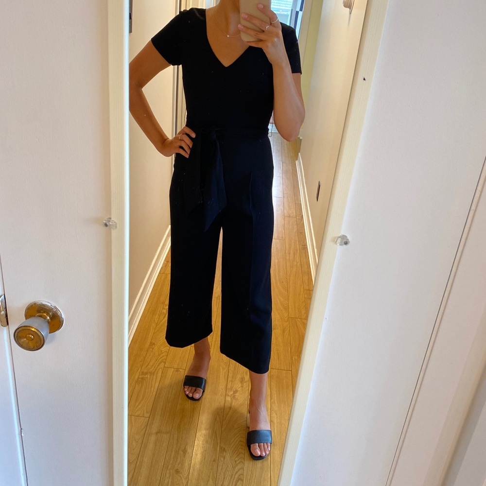 Club Monaco Black Jumpsuit